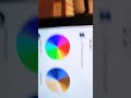 normal vision vs monochromacy vision❤️💚💙🌈🏳️🌈