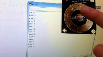아두이노 터치휠센서 : 코코아팹 Kocoafab