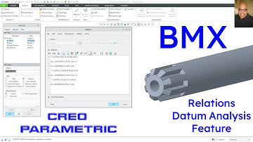 Creo Parametric - Behavioral Modeling Extension (BMX) - Relations Datum Analysis Feature