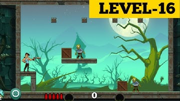 stupid zombies Level 16 chapter 1 stage 1