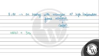 Consider the following reactions. \[ \begin{array}{l} 4 \mathrm{~B}(s)+3 \mathrm{O}_{2}(g) \stac...