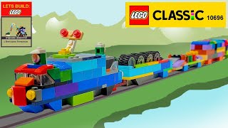 LEGO 10696 Train 🚆MOC 💰💲 Save Money & Space with Lego 📚 Tutorial How to Build LEGO Classic 💥👍💥 screenshot 5