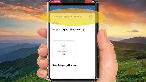 How to turn on logging in DejaOffice for iPhone
