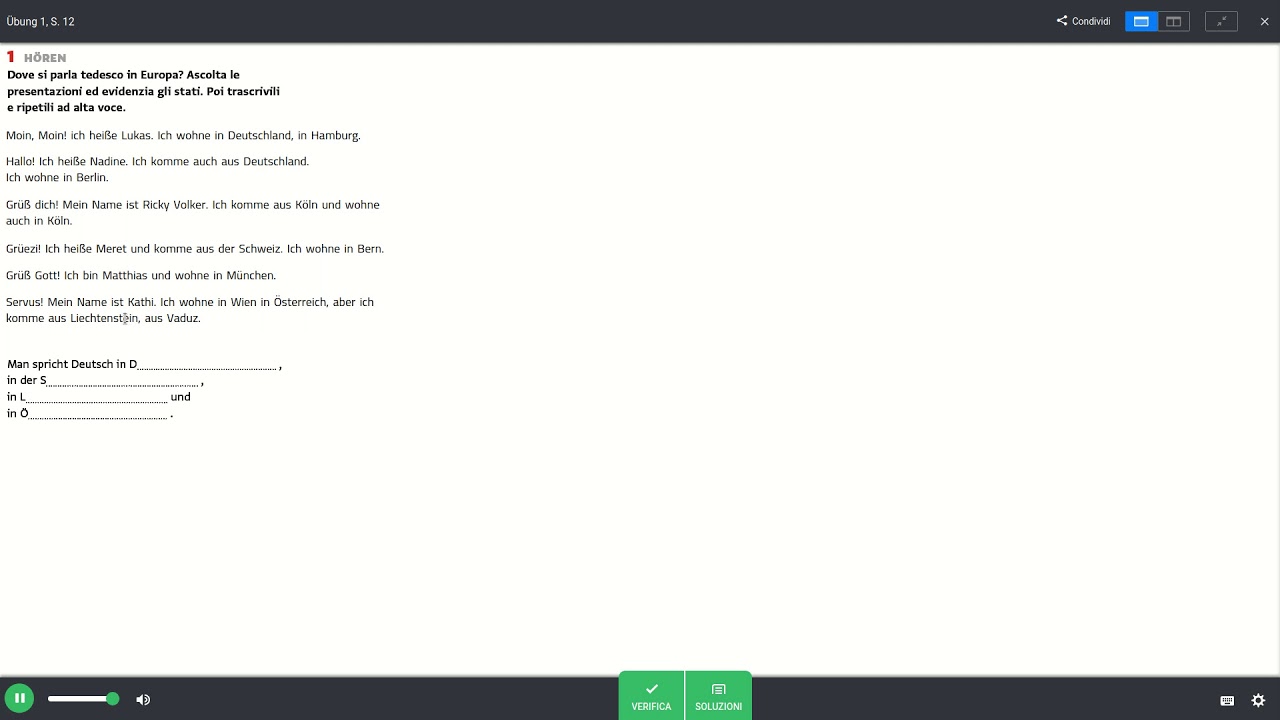 Perfekt Lektion 1a Los Geht S Youtube