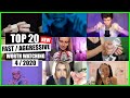 ASMR / FAST / AGGRESSIVE (Hand Sounds, Mouth Sounds, Tapping) / TOP 20 / 4/2020 / ASMR Charts