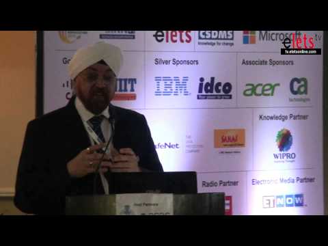 eODISHA Summit 2013 - S P S Bakshi, Chairman-cum-Managing Director, Engineering Projects India Ltd.