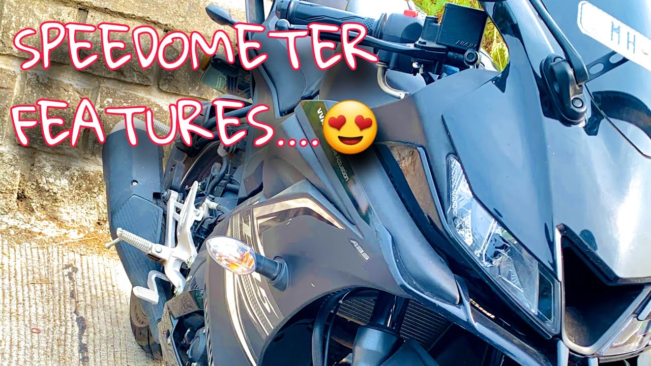YAMAHA R15 V3 speedometer features | speedometer settings | how to ...