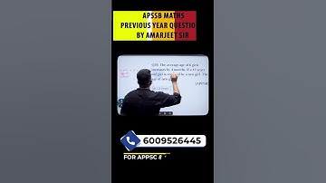 APSSB MATHS PREVIOUS YEAR QUESTIONS by Amarjeet Sir #apssb #apssbmaths #apssbexam