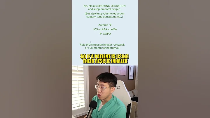 How To Remember COPD/Asthma Treatments Easily - And Albuterol No Longer Recommended? #meded