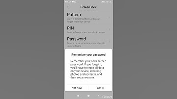 How to set a screen lock in Redmi6a