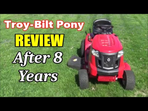Troy Bilt Pony Review After 8 Years Pros Cons Youtube