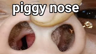 piggy nose 👃 challenge video// most requested video// jume camera 🤳