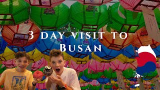 Travelling to SOUTH KOREA with kids: Our first impression of BUSAN!