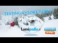 Vysok tatry ski resort  lumipallofi test group slovakia