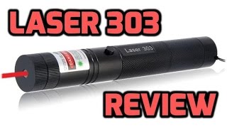 Обзор лазерной указки Laser 303 Red с длиной волны 650 нм
