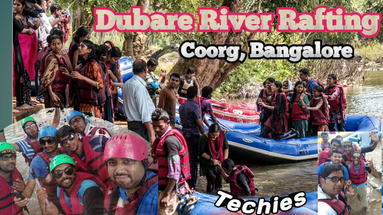 Dabure water falls || River Rafting || Coorg || Memories || Bangalore ...