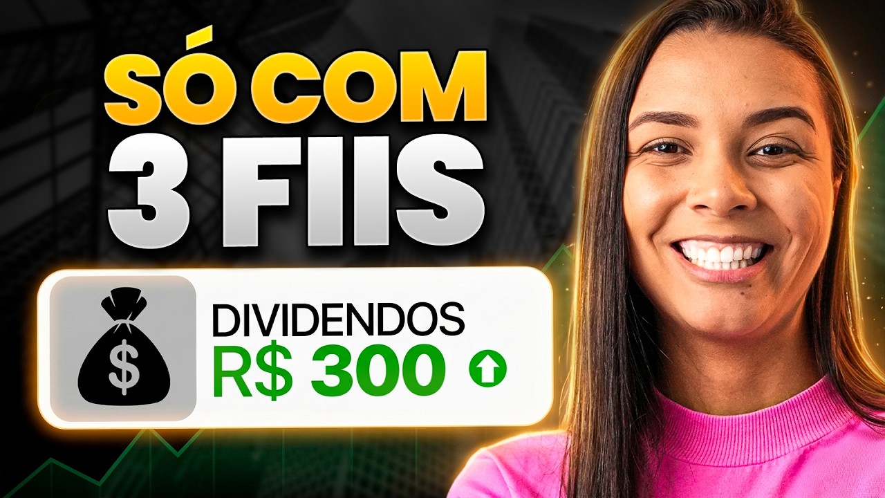 RECEBA R$300 TODO MÊS COM APENAS 3 FUNDOS DE BASE 10!