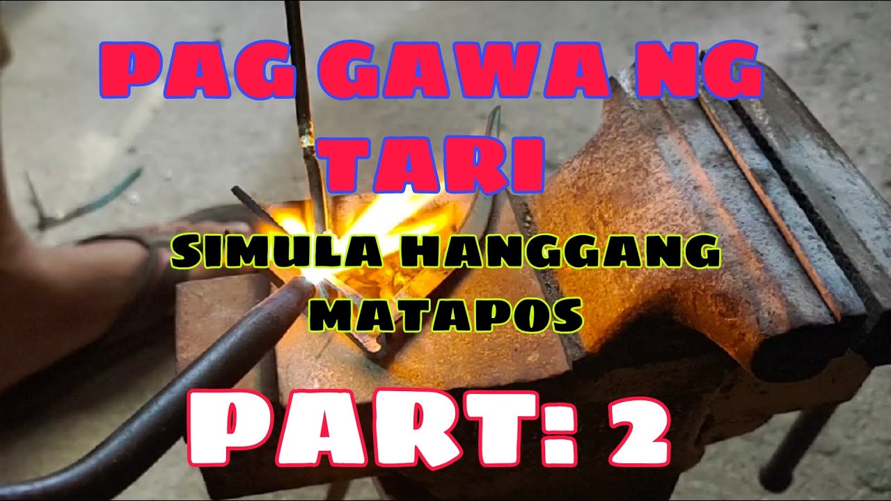 PAG GAWA NG TARI MULA SIMULA HANNGANG MATAPOS PART 2