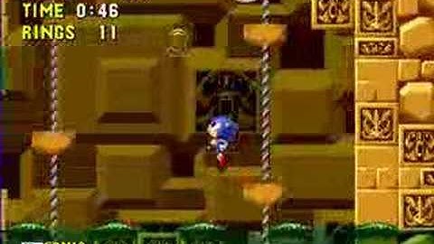 Sonic 1 Return to the Origin Labyrinth 1 Speedrun