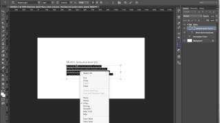 Инструмент текст. Основные аттрибуты. Photoshop CC 2015. Инструмент текст. Основные аттрибуты. Photoshop CC 2015.