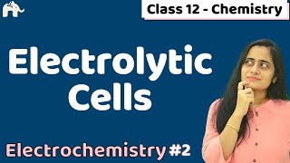 Electrochemistry Class 12 #2| Electrolytic cells | CBSE NEET JEE | One Shot | Chapter 3