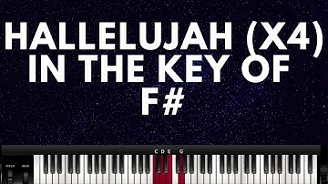 F SHARP WORSHIP SERIES PART 7: HALLELUJAH (X4) (Instructor - Caleb Fadhili)