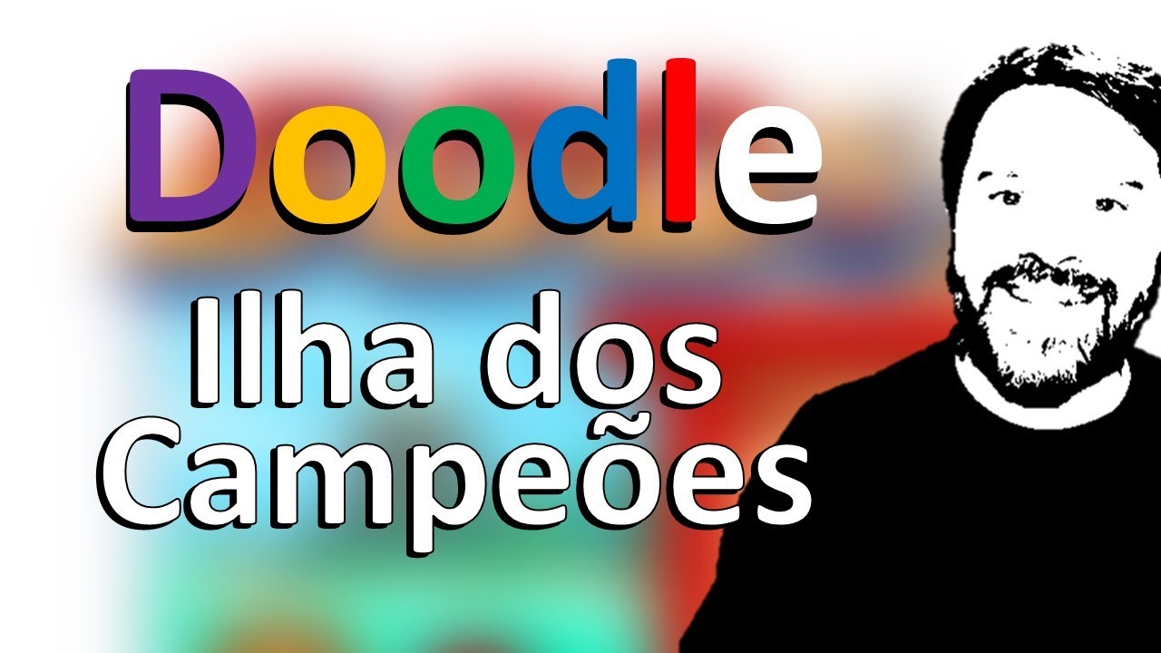 Jogo do google - Doodle ilha dos campeões - Todos os pergaminhos e troféus  