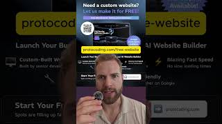 Stop Overpaying For A Clunky Website Get A Professional Site Built For Free