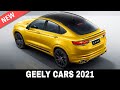 8 New Geely Car Models Showcasing Capabilities of Chinese Private Automakers