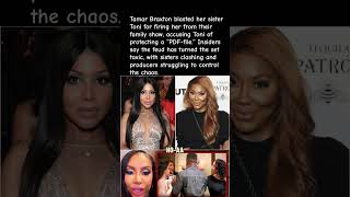 Tamar drags Toni over betrayal😤#TamarBraxton #ToniBraxton #BraxtonFamily #viral #trending #shorts