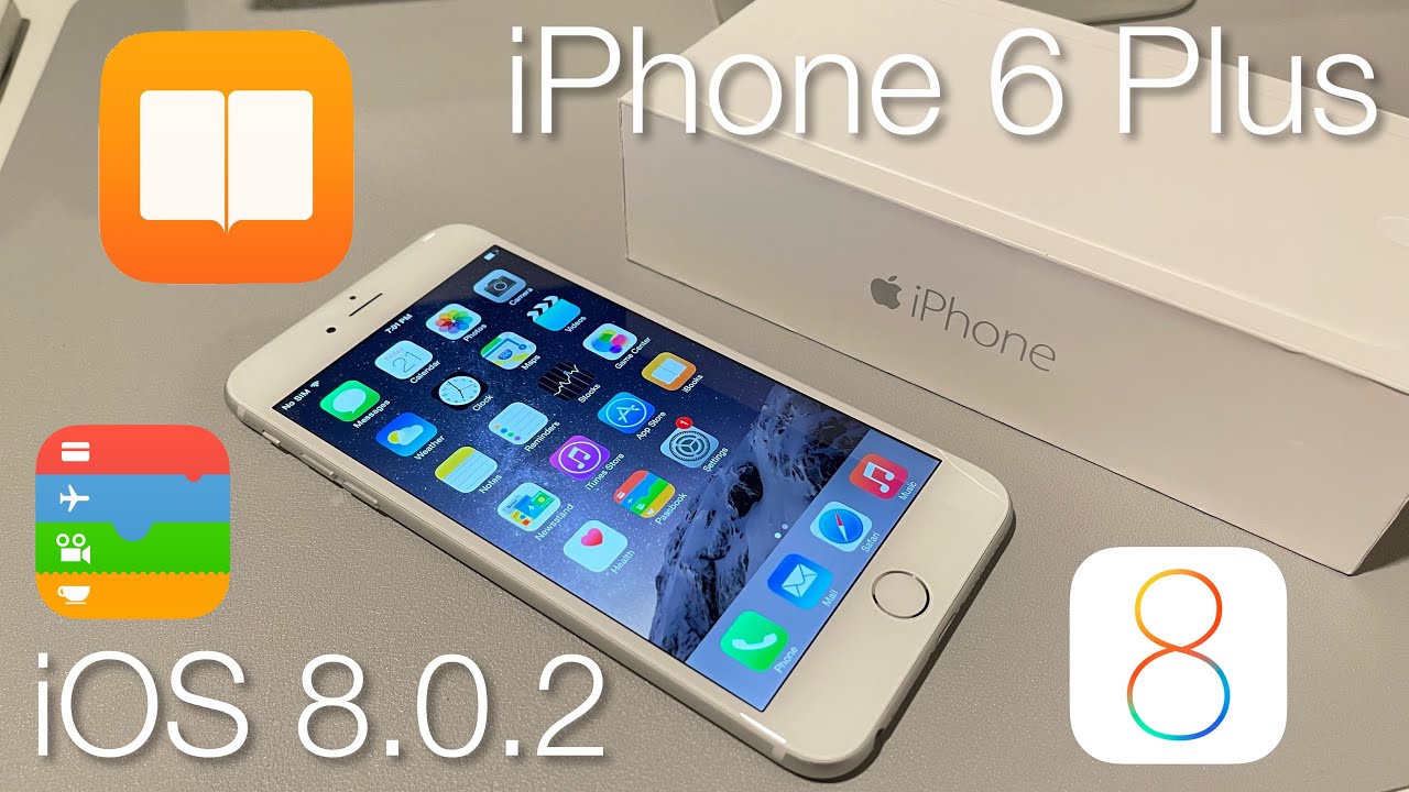 Unboxing an iPhone 6 Plus on iOS 8 in 2025