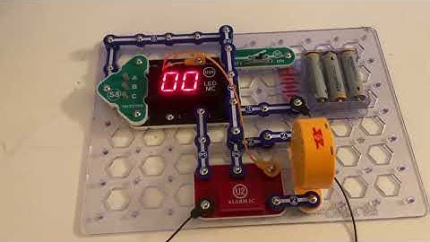 Snap Circuits Skill Builder Gamify: Random Siren Switcher