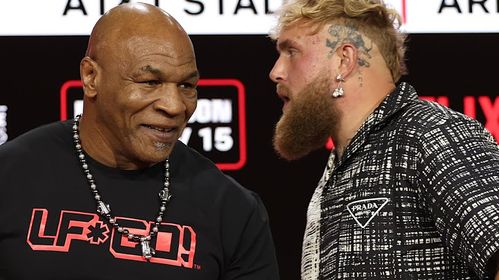 Mike Tyson VS Jake Paul ¡La Pelea Más Esperada!