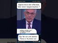 Qual será o resultado da negociação com Trump ?  #jornalismo  #noticias  #News #lula