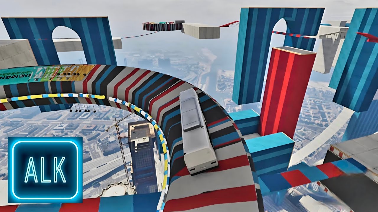 [PM] PARKOUR BUS [GTA 5]🇨🇵