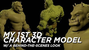 Orc 3D Character Design | Blender