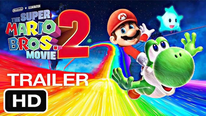 The Super Mario Bros Movie 2 (2024)  Teaser Trailer Announcement Concept -  Illumination Animation 