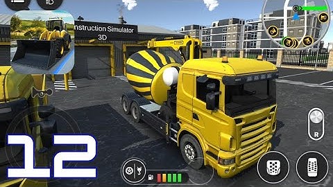 Construction Simulator 3D - Sculpture Build Gameplay Walkthrough (Android ios)