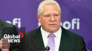 Doug Ford tells immigrants 'not come to Canada' if they'll be 'terrorizing neighbourhoods'