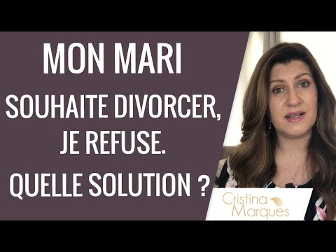 Vidéo: Comment Convaincre Son Mari De Ne Pas Divorcer