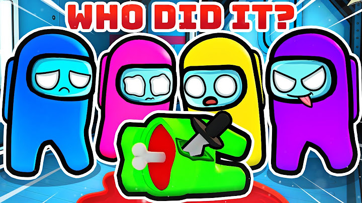 Who's the IMPOSTER in Among Us 3D!