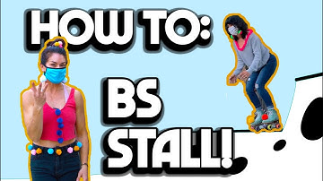 Roller Skating Tricks: How to BS Stall Tutorial with 3 Easy Steps!
