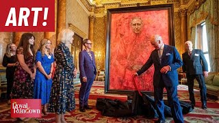 Royal Family | King Charles Unveils First Official Portrait Since Coronation