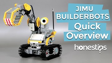 JIMU BUILDERBOTS KIT  by Ubtech. Quick Overview