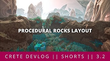 Short CRETE Devlog || 3.2 || Procedural Rocks || Houdini to Unreal Engine 5