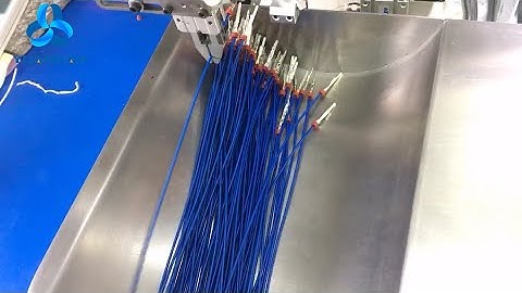 FSD1 Single head Full Automatic Wire Cutting Stripping Crimping and Seal Loading Machine