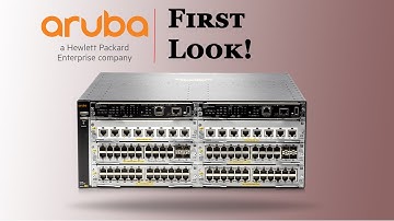 Aruba 5406R zl2 First Look