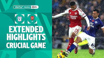 CRUCIAL GAME! | Cardiff City v Arsenal U21 extended highlights