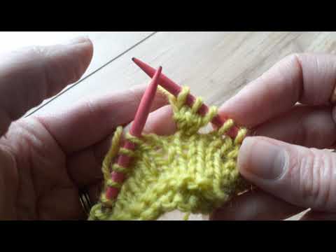 TUTORIAL Knitting Small Bobbles