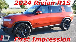 New 2024 Rivian R1S Performance With Max Pack Review Unbox First Impression